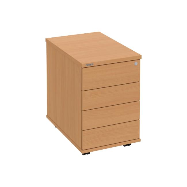 Hobis container, 40x60x60 cm, handleless opening, beech/beech