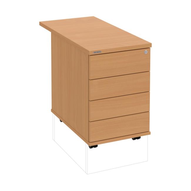 [ON406412] Hobis container, 40x60x80 cm, handleless opening, beech/beech