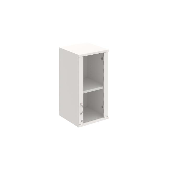 Strong shelf cabinet, lock, P, upper, 40x76.8x40 cm, white/white