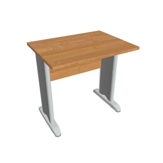 Cross work table, 80x75.5x60 cm, alder/metal