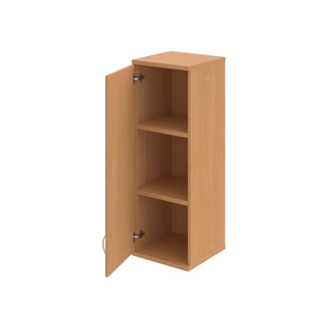 Pevná policová skrinka, L, horná, 40x115,2x40 cm, buk/buk
