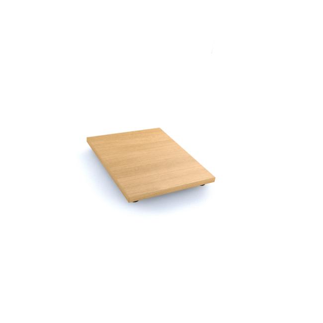 [ON411440] Leveling bottom for the OP filing cabinet, 41.6x64 cm, oak