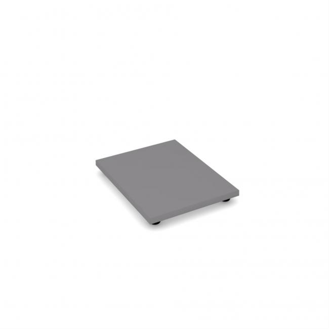 [ON411480] Leveling bottom for file cabinet OP, 41.6x64 cm, gray
