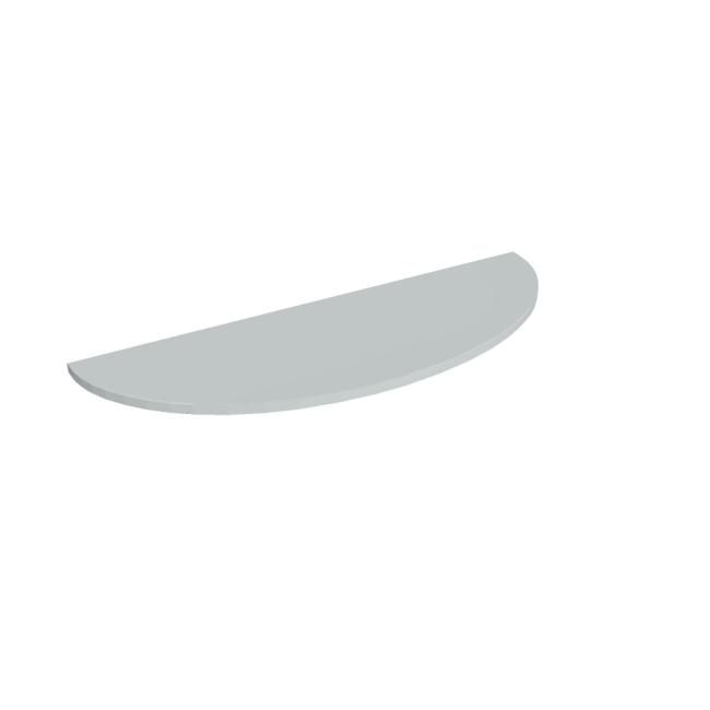 [ON412580] Additional table Cross, 120x75.5x40 cm, gray