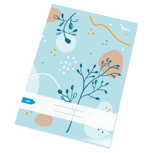 [BK044000] Notebook 440, A4, 40 sheets, clean