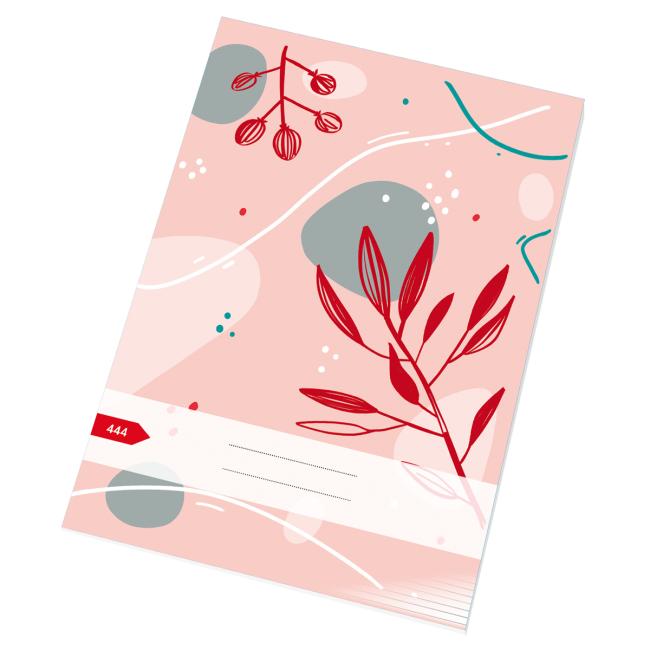 [BK044400] Notebook 444, A4, 40 sheets, lined