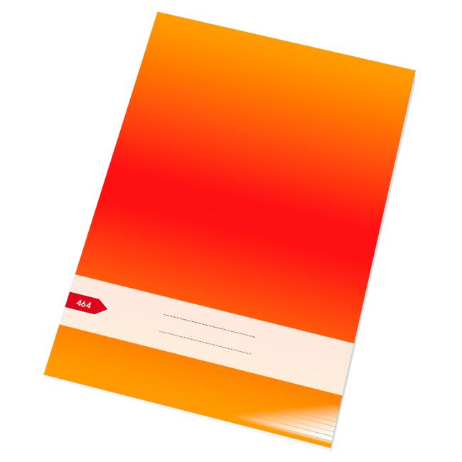 Notebook 464, A4, 60 sheets, lined