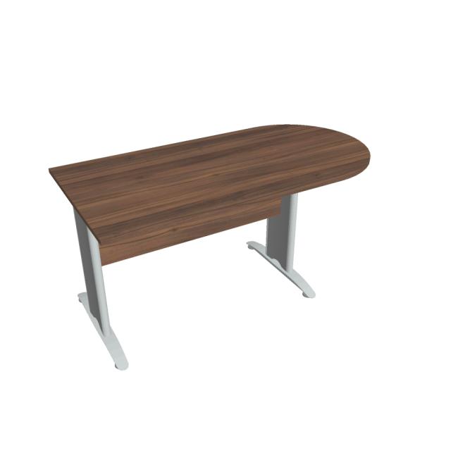 [ON416662] Additional table Cross, 160x75.5x80 cm, walnut/metal