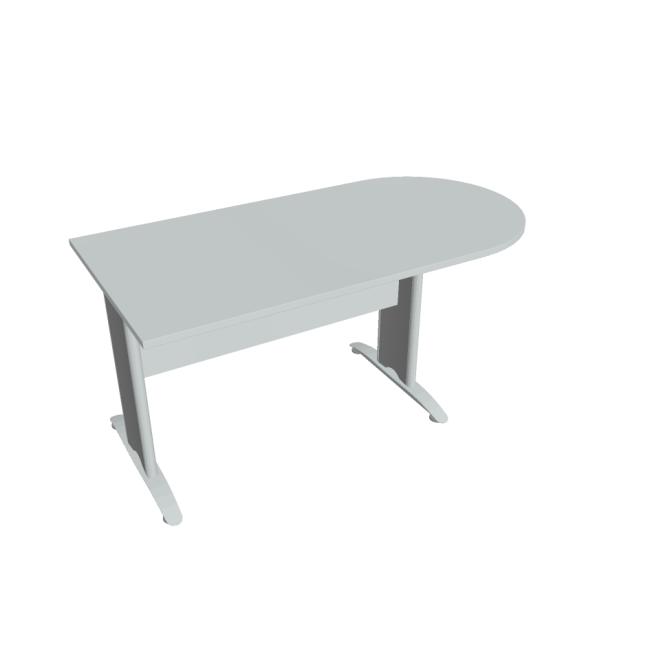 [ON416672] Additional table Cross, 160x75.5x80 cm, grey/metal