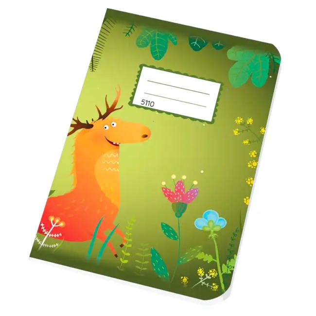 Notebook 5110 A5 10 square sheets