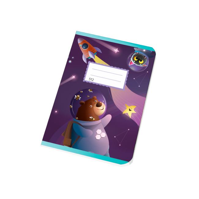 Notebook 512 A5 10 lined sheets