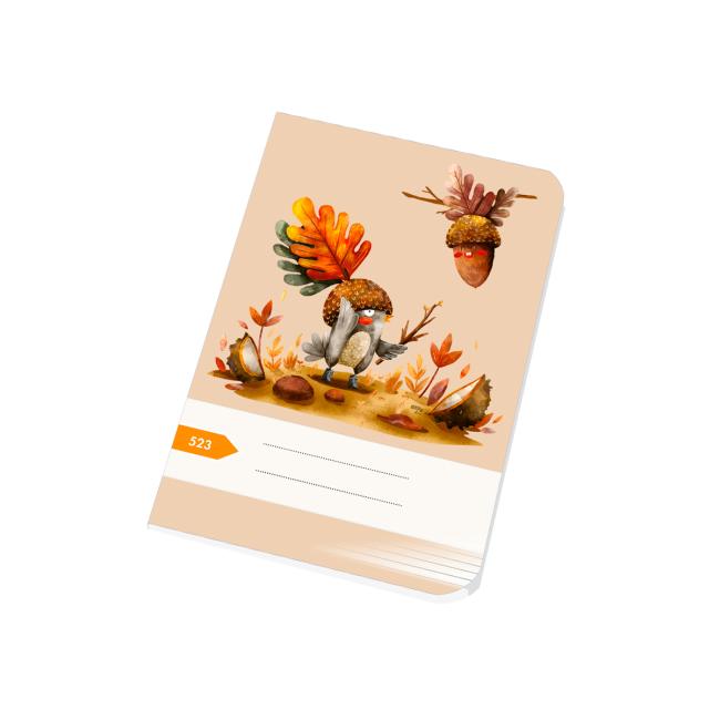 [BK052300] Zápisník 523, A5, 20 listov, linajkový