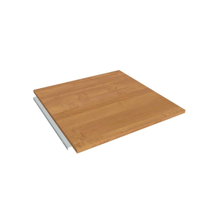 Prídavný stolík Kríž, 80x80 cm, jelša