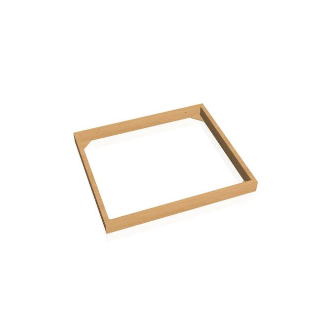 [ON500582] Base for Strong cabinets, 58.5x5x51 cm, beech