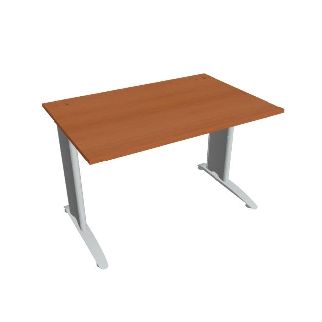 Flex desk, 120x75.5x80 cm, cherry/metal