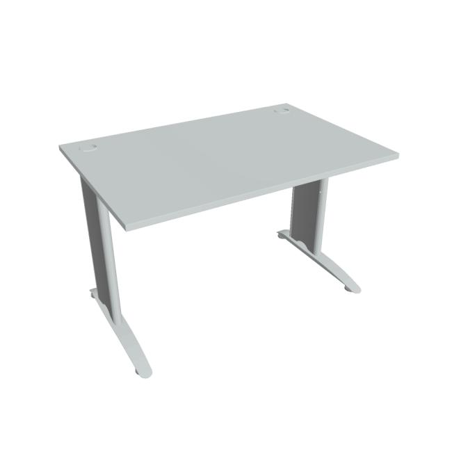 Flex desk, 120x75.5x80 cm, grey/metal