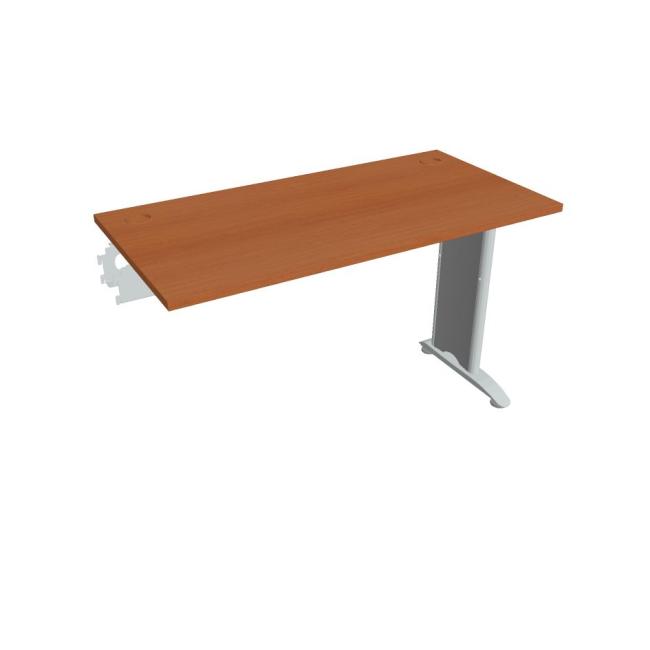 Flex desk, 120x75.5x60 cm, cherry/metal