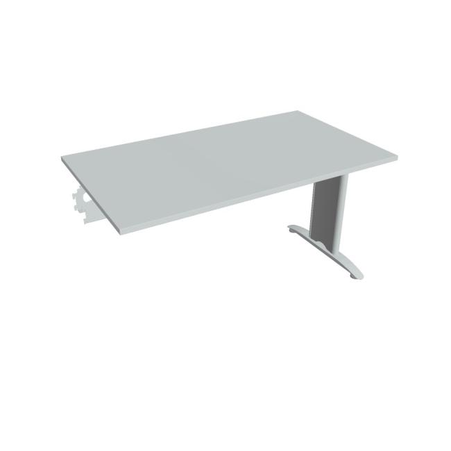 [ON514189] Flex meeting table, 140x75.5x80 cm, grey/metal