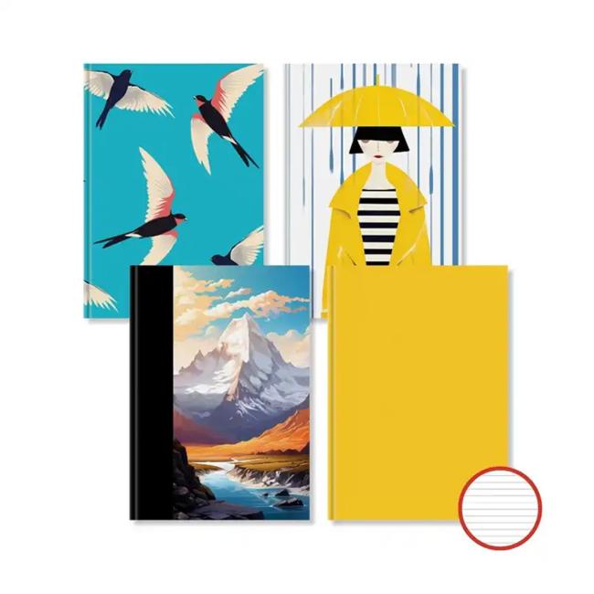 [BK151540] Záznamová kniha A5 144 linajkových listov