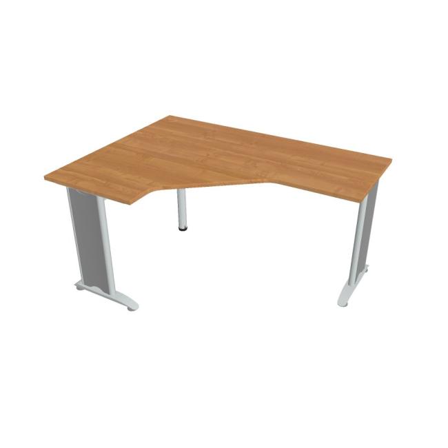[ON516732] Work desk Flex, ergo, right, 160x75.5x120 (60x60) cm, alder/metal