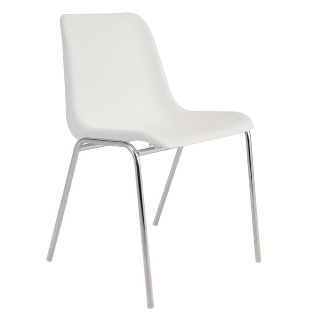 [AB201687] Vincenza dining chair, white