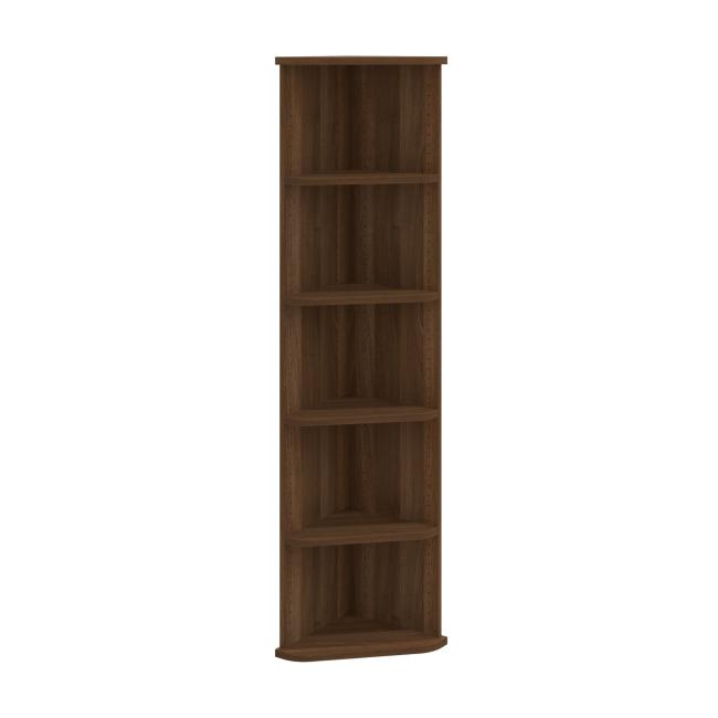 Strong shelf cabinet, 40x192x40 cm, walnut