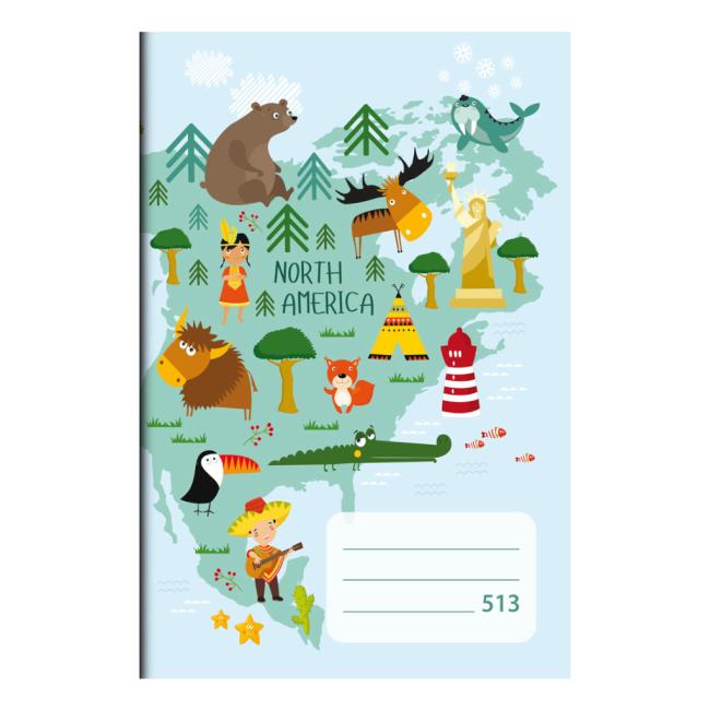 [BK513000] Notebook 513 A5 10 lined sheets