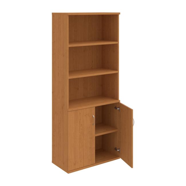Strong bookcase, 80x192x40 cm, alder/alder