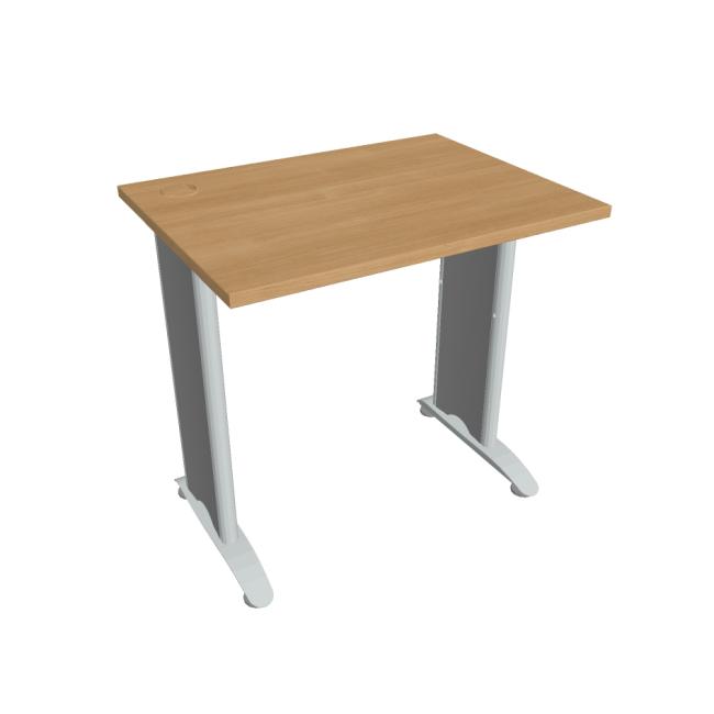 Flex desk, 80x75.5x60 cm, oak/metal