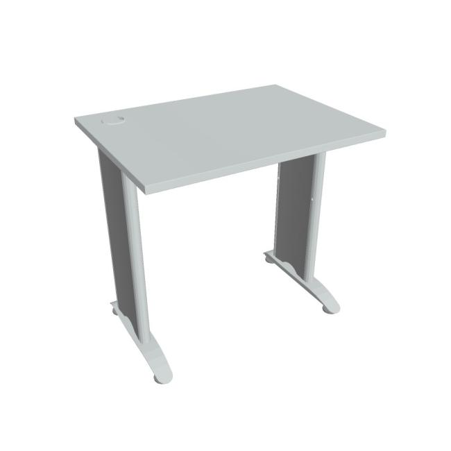 Flex desk, 80x75.5x60 cm, grey/metal