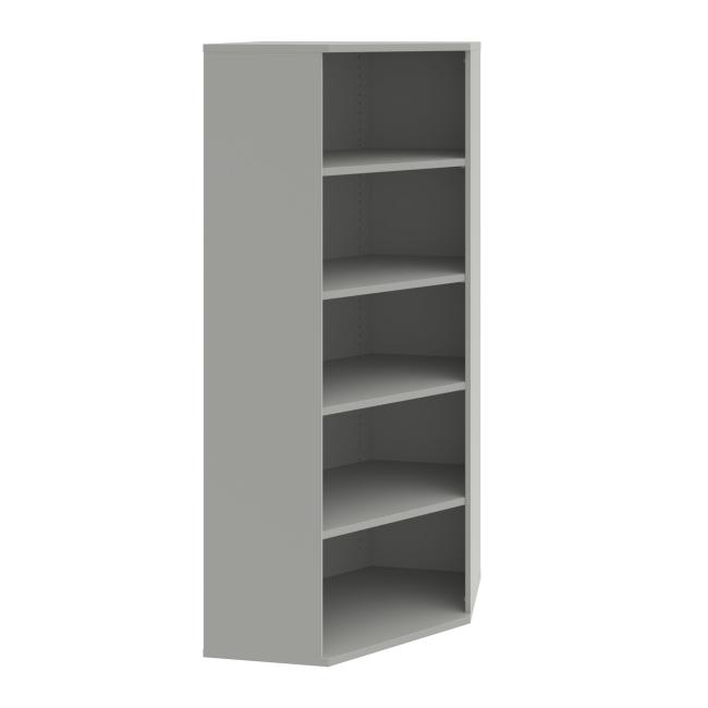 Strong shelf cabinet, 80x192x40 cm, gray