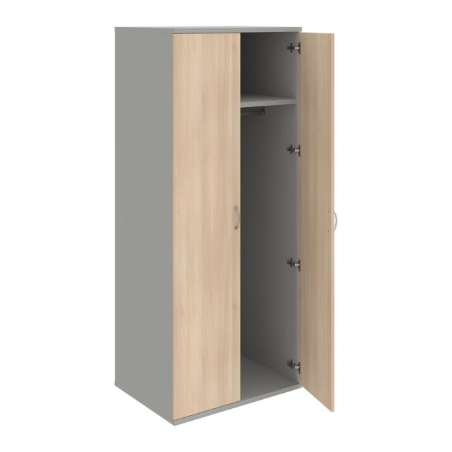 Strong wardrobe shelf, 80x192x60 cm, agate/grey