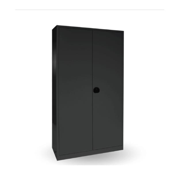 [AA000148] Kancelársky kartotéka, 4 police, zváraná, v 195 x š 100 x h 42 cm, farba RAL7016 antracit