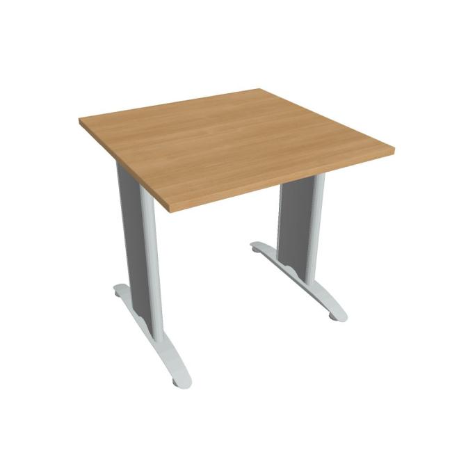 [ON581142] Meeting table Flex, 80x75.5x80 cm, oak/metal