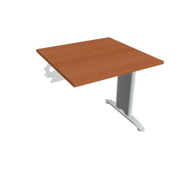 [ON581252] Flex meeting table, 80x75.5x80 cm, cherry/metal