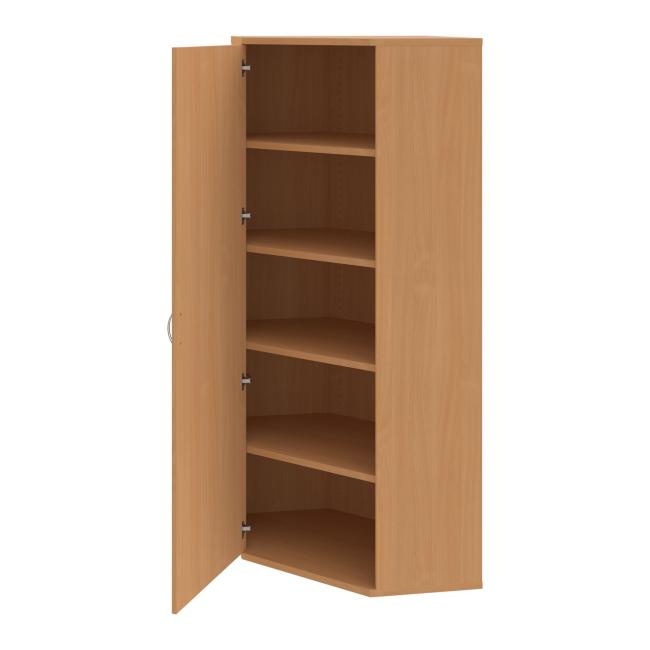 Shelf cabinet L Strong, 80x192x40 cm, beech/beech