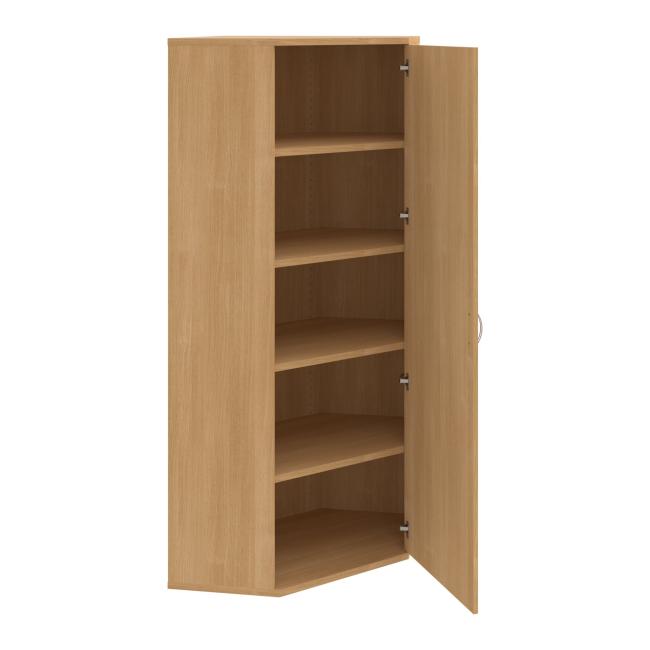 Shelf cabinet P Strong, 80x192x40 cm, oak/oak
