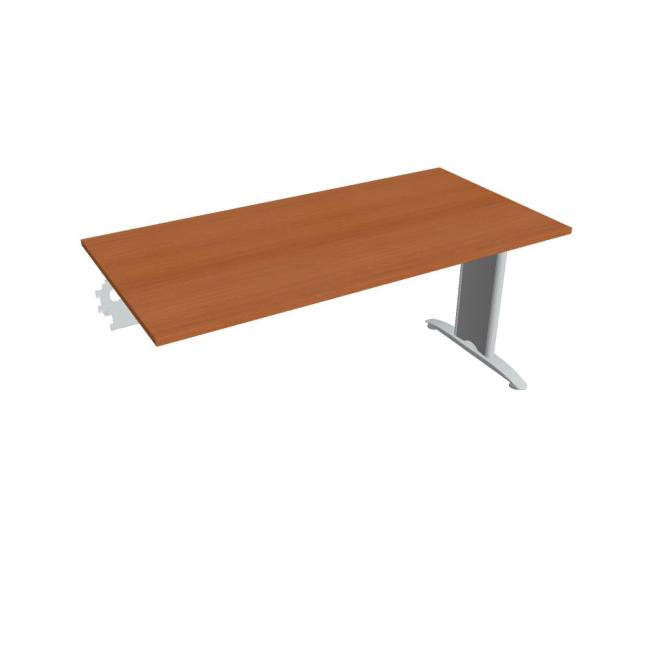 Flex meeting table, 160x75.5x80 cm, cherry/metal