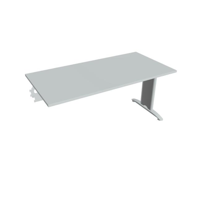 [ON616289] Flex meeting table, 160x75.5x80 cm, grey/metal