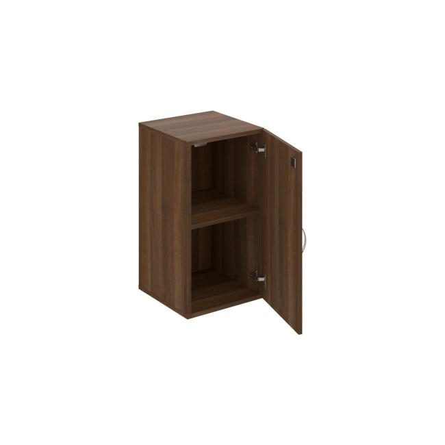 Drive shelf cabinet, lock, 40x74x42 cm, walnut/walnut