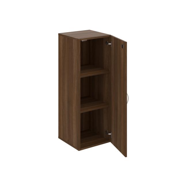 Drive shelf cabinet, lock, 40x111x42 cm, walnut/walnut