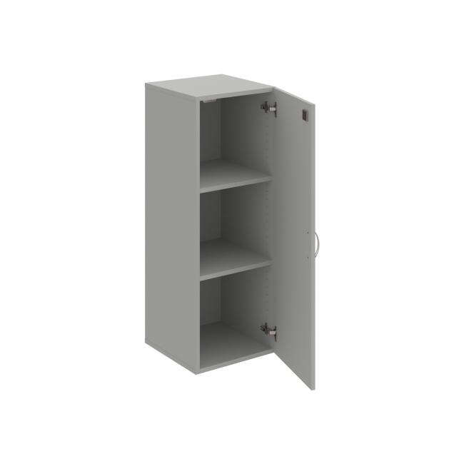 Drive shelf cabinet, lock, 40x111x42 cm, grey/grey