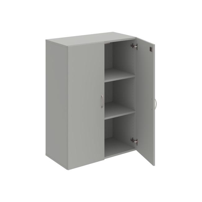 Drive shelf cabinet, lock, 80x111x42 cm, gray/grey