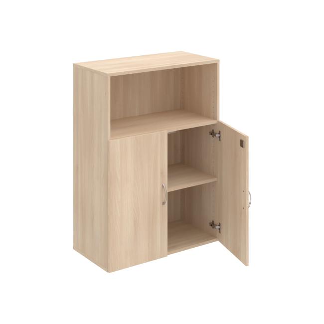 Drive shelf cabinet, lock, 80x111x42 cm, agate/agate