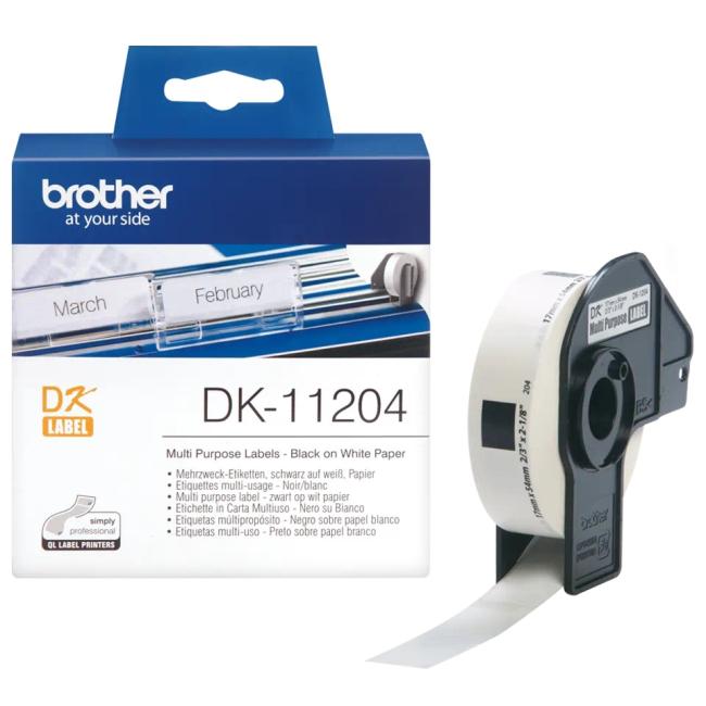 [BR112040] Self-adhesive labels Brother DK-11240 17 x 54 mm multifunctional white