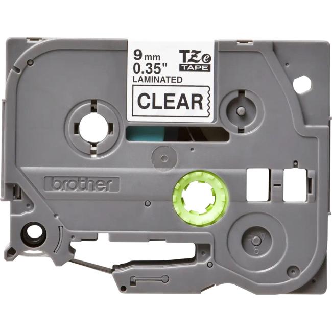 Self-adhesive tape Brother TZe-121 9 mm transparent/black