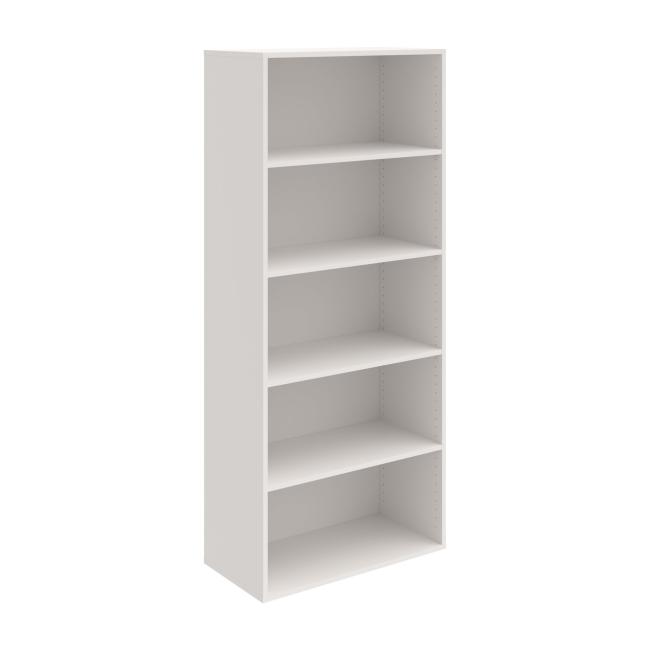 Drive shelf cabinet, 80x185x40 cm, white