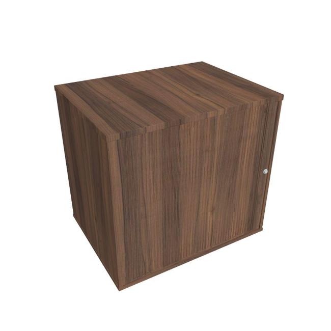 [ON801370] Additional cabinet for Hobis table, lock, L, 80x75.5x60 cm, walnut