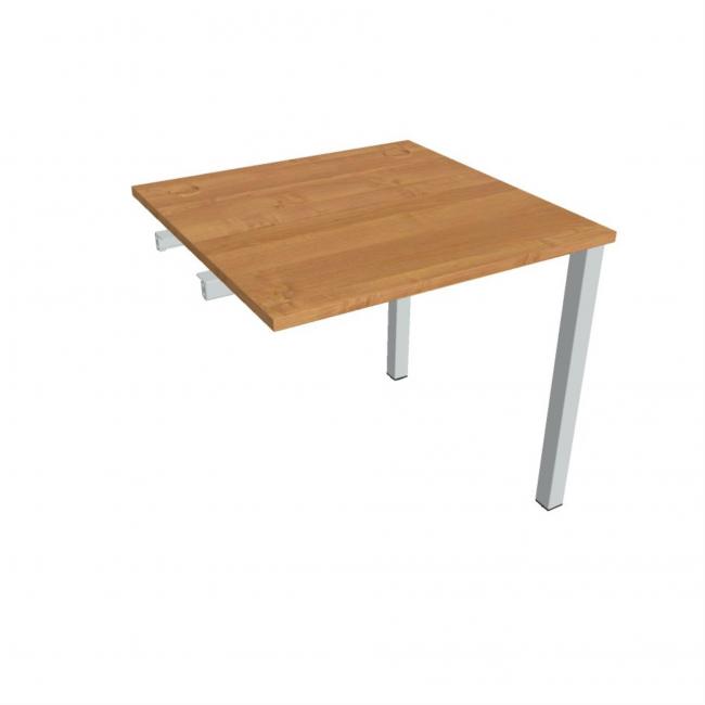 Work table Uni k pozdź. chain, 80x75.5x80 cm, alder/grey