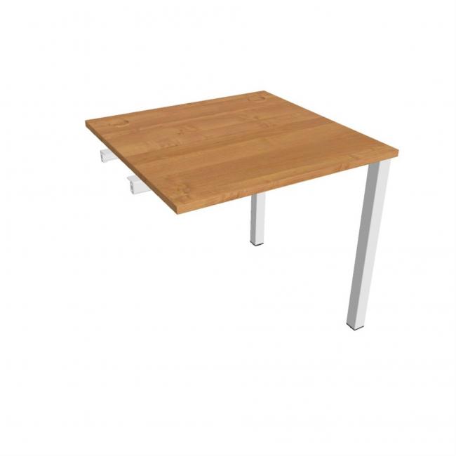 Work table Uni k pozdź. chain, 80x75.5x80 cm, alder/white